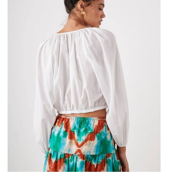 NWT Rails Katia Cotton Wrap Top - Picture 5 of 14